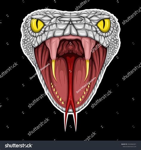 Open Mouth Snake: Over 399 Royalty-Free Licensable Stock Vectors ...