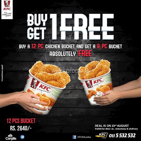 Buy One Get One Free Is Back at KFC