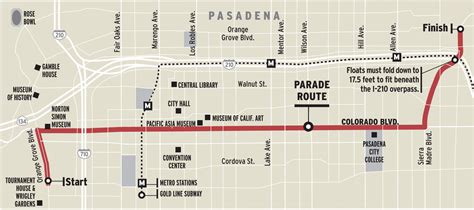 Here is the 2023 Rose Parade route – all 5.5 miles of it – Pasadena ...