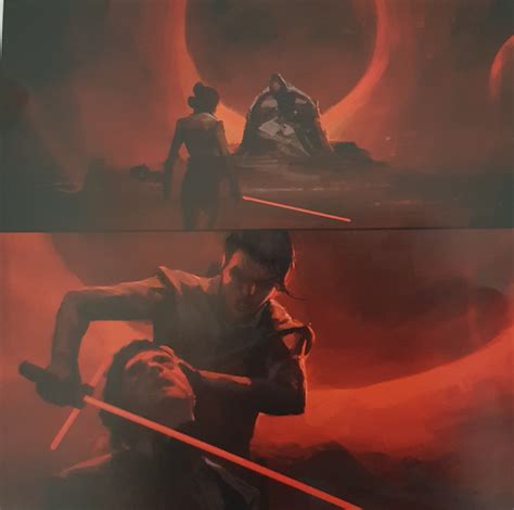 Dark Side Rey Leaked Star Wars Rise of Skywalker Concept Art!