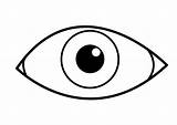 Coloring Eye Pages Printable Preschool Eyes Senses Colouring Doctor  sketch template