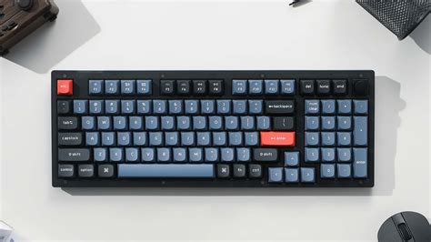 Keychron V5 Knob Frosted RGB Mechanical Keyboard Brown