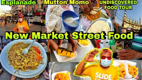 New Market Street Food 2021 🔥| Kolkata's Biggest Street Food Market Esplanade | Chole Bhature ...