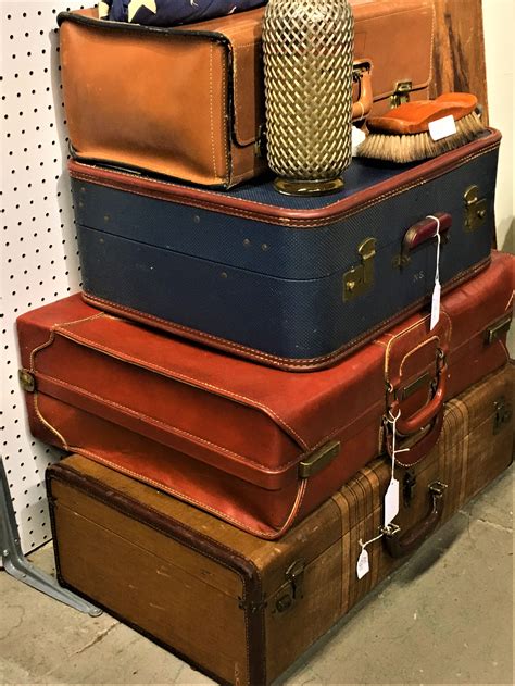 #suitcase #decor #upcycle | Vintage luggage, Antique vintage decor, Old suitcases