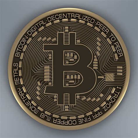 Bitcoin coin 3D model - TurboSquid 1299599