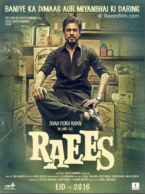 Raees - The Movie | Raees Movie Trailer | Raees Movie Poster | Raees Movie Video Song