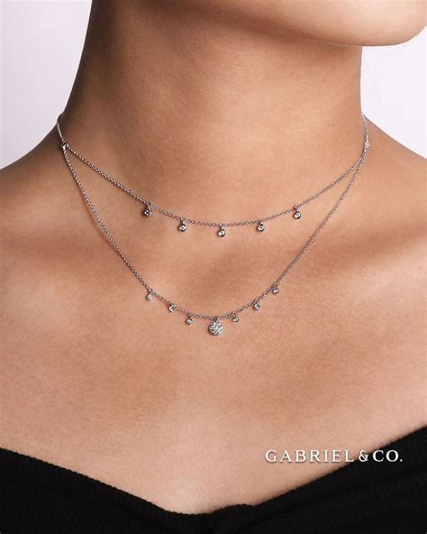 Gabriel & Co Fine Jewelry in 2020 | Fine jewelry, Fashion necklace, Necklace