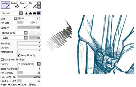 sai tutorial | Pinceles, Pinceles dibujo, Pinceles para photoshop