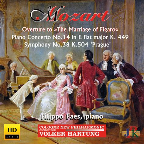 eClassical - Mozart: Overture to The Marriage of Figaro, Piano Concerto ...