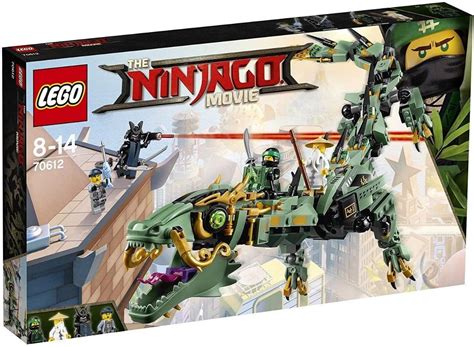 LEGO Ninjago Movie Green Ninja Mech Dragon 70612 Building Kit (544 ...