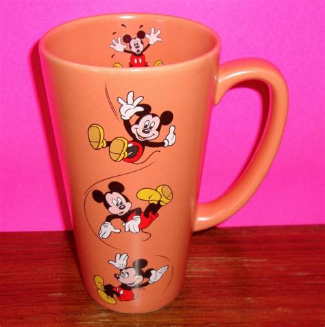 Mickey Mouse Disney Mug Coffee Cup Tall Heavy Large | Disney mugs, Mickey mouse mug, Disney ...