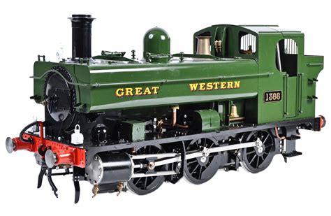 An incredible 'as new' Silver Crest Models made 5" gauge model railway live steam locomotive 1366