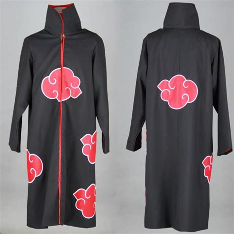 Naruto Akatsuki Cloak Cosplay Costume Orochimaru Itachi Uchiha Madara Sasuke Pein Robe From ...