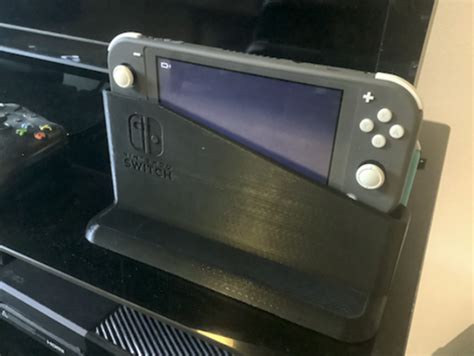 Nintendo Switch Lite Charging Dock - DownloadFree3D.com