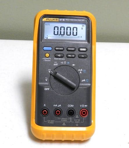 Fluke 87 Iii True Rms Multimeter Manual