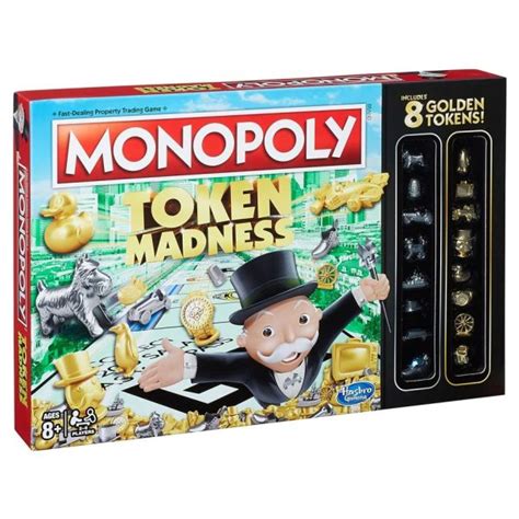 Monopoly Token Madness Board Game - New - Team Toyboxes