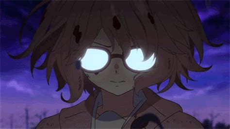 kyoukai no kanata kuriyama mirai gif | WiffleGif