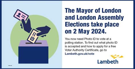 Mayor of London and London Assembly Elections – Thursday 2 May 2024 ...