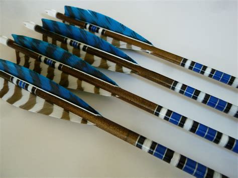 Port Orford Cedar Wooden Archery Arrows Custom Made Hand