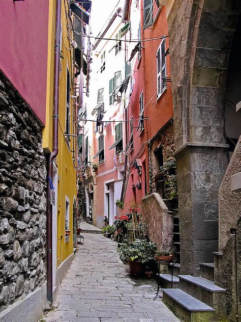 Vernazza Walkways Photograph by Forest Alan Lee - Fine Art America