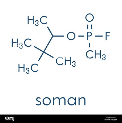 Soman molecular Stock Vector Images - Alamy