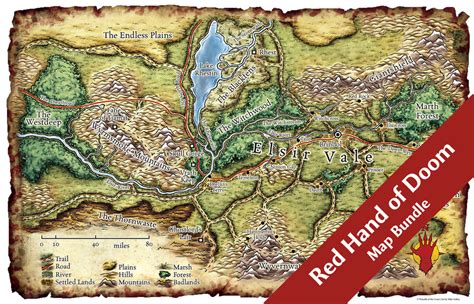 Mike Schley | Map Downloads | Red Hand of Doom Map Bundle (20 Digital DM & Player Maps) $10