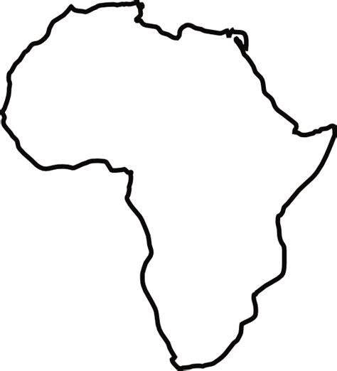 Africa Outline - ClipArt Best