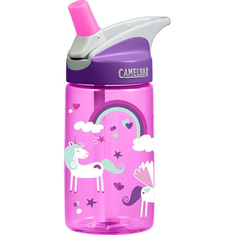 CAMELBAK eddy Kids Water Bottle (12 fl oz, Unicorns) 53861 B&H