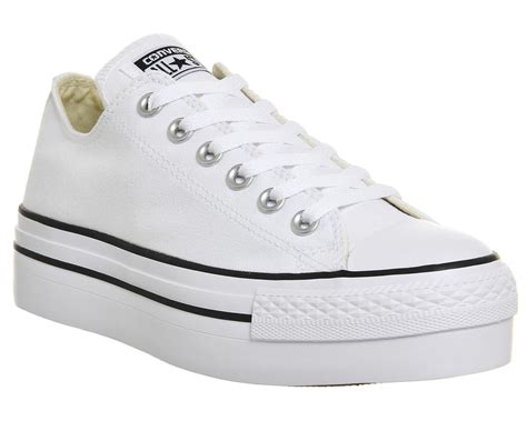 Converse Chuck Taylor All Star Lift Platform Trainers - Womens Uk 3 in White - Lyst