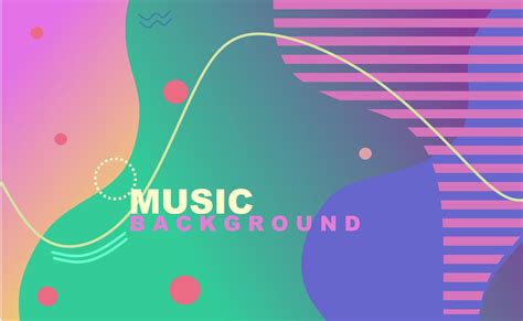 music advertising background with abstract theme. colorful pattern design, suitable for web ...