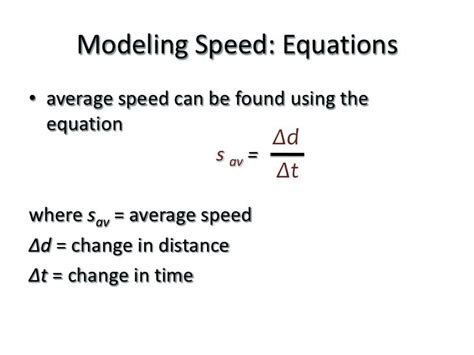 Average Speed