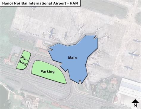 Hanoi Airport Map