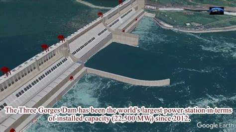 World's Biggest Dam Satellite View | Three Gorges Dam Google Maps - YouTube