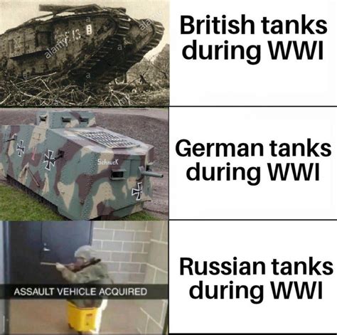 Tzar tank was worse than that “assault vehicle” - Meme by w5527 :) Memedroid