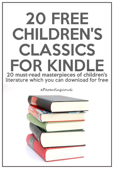 20 Free Classic Children's Books For Kindle