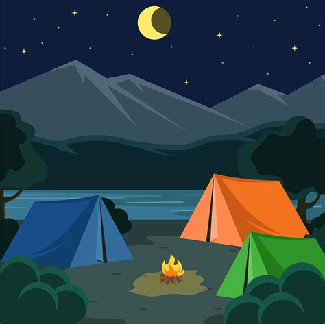 476 Camping Svg Clip Art SVG File 54Mb