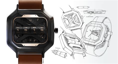 Fossil Mechanical Watch :: Behance