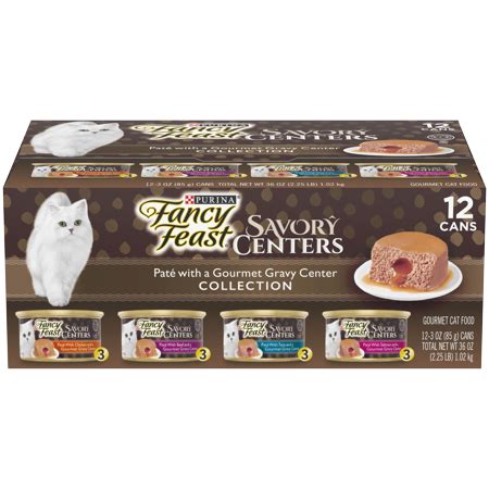 Indulge Your Feline's Cravings with the Best Fancy Feast Savory Centers ...