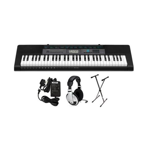 Casio 61-Key Premium Keyboard Pack With Stand, Headphones And Power ...