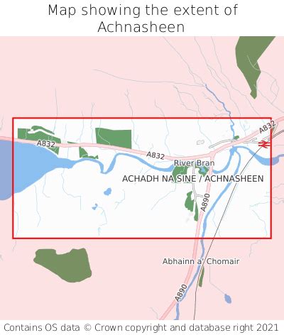 Where is Achnasheen? Achnasheen on a map