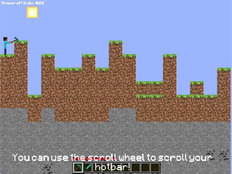 Minecraft 2D on Scratch