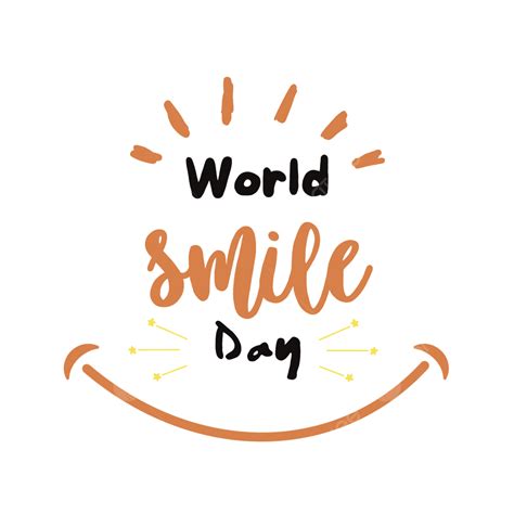 World Smile Day PNG Image, World Smile Day, Smile, Emoji, Emoticon PNG Image For Free Download