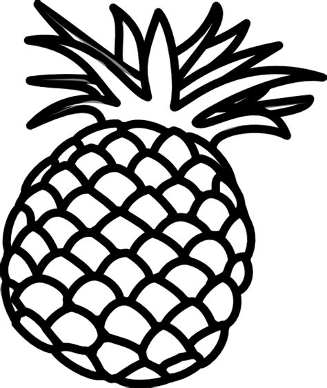 Fruits Outline - ClipArt Best