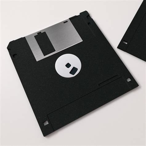 Floppy Disk 3 5 3D Model .3ds .fbx .blend .dae - CGTrader.com