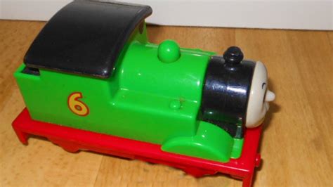 Fisher Price Thomas and Friends Talking Percy train toy - YouTube