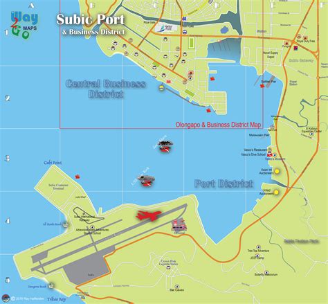 Subic Bay Maps - Port District