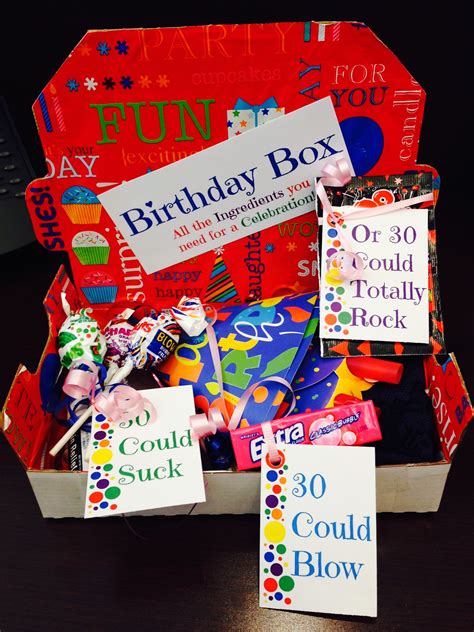 Easy DIY Birthday Box!