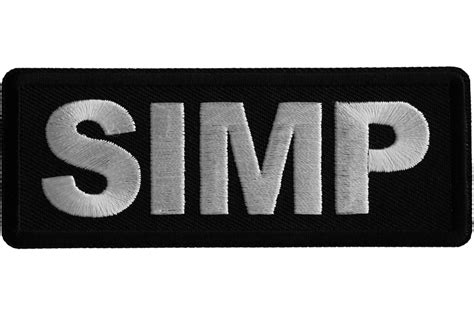 Simp Iron on Patch by Ivamis Patches