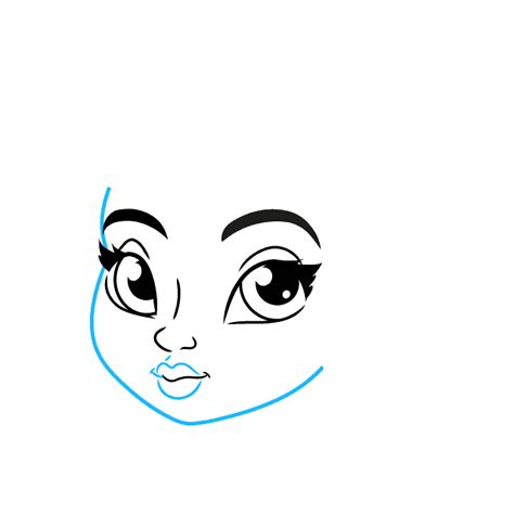 Pretty Face Drawing