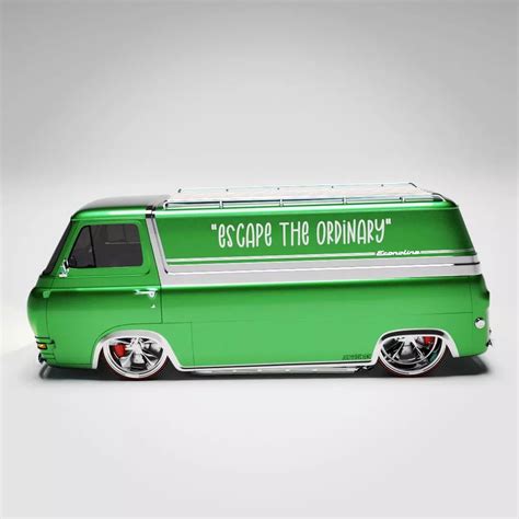 Old Ford Econoline Van Goes for Digital Custom Life to “Escape the ...